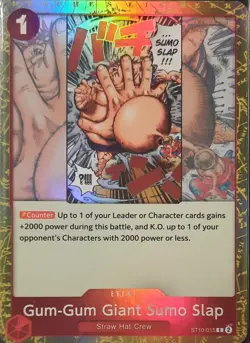 One Piece TCG - Einzelkarte - ST10-015 Gum-Gum Giant Sumo Slap C/EN/NM - Image 1