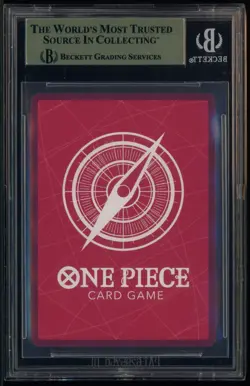 2025 ONE PIECE PROMOS BVB X ONE PIECE MATCH DAY 2025 #003 MONKEY D. LUFFY BGS 10 - Image 3