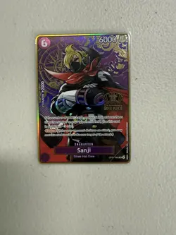One Piece TCG OP07-064: Sanji (Japanese Version 2nd Anniversary Set) - ENGLISH - Image 1