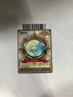 One Piece Nami Rare Holo Card C250-W R Berry Match Double Vol.7 Crew Card - Image 2