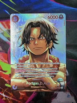 One Piece Portgas.D.Ace (SP) ST15-005 The Time of Battle English OP16 CLEAN! - Image 1
