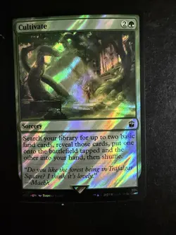 MTG - NM - Cultivate - Surge Foil - Doctor Who - Image 1
