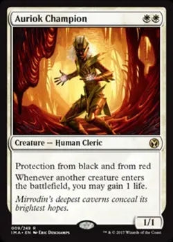 Light Play x 1 Auriok Champion - Foil Iconic Masters - Image 1