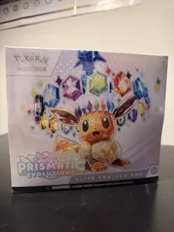 Pokemon SV: Prismatic Evolutions ETB Elite Trainer Box - Sealed - Image 1