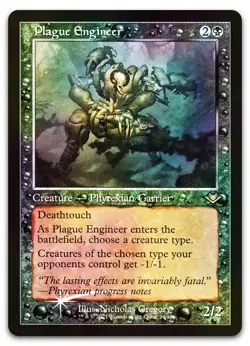 Plague Engineer (Retro Frame) (Foil Etched) #14 NM Modern Horizons MH1 Magic MTG - Image 1