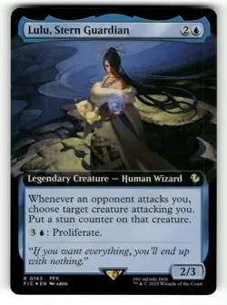 Lulu, Stern Guardian (Extended Art) 143 Foil Commander: FINAL FANTASY NM - Image 1