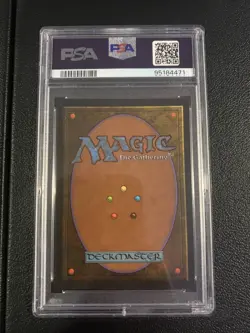MTG Magic the Gathering Revised Jandor's Saddlebags PSA MINT 9 - Image 2