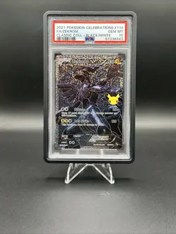 PSA 10 GM 2021 Pokemon Celebrations Full Art Zekrom Classic Collection #114 - Image 1