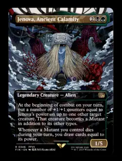 Jenova, Ancient Calamity (Borderless) 346 FINAL FANTASY Magic: The Gathering NM - Image 1