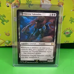 Vincent Valentine R 0125 Legendary Creature Final Fantasy Mtg NM - Image 1