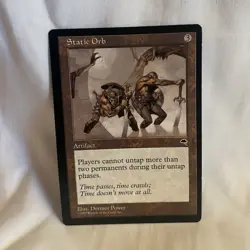 Wizards of the Coast Static Orb Magic: The Gathering Regular Artifact EN 1997 - Image 1