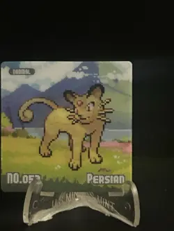 Pokemon Eif origin Gameboy Lenticular Meowth/persian #MM - Image 2