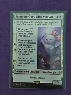 Summon: Good King Mog XII (Surge Foil) #26 (NM) Final Fantasy FIC Magic MTG - Image 1