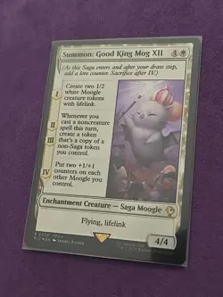 Summon: Good King Mog XII (Surge Foil) #26 (NM) Final Fantasy FIC Magic MTG - Image 2