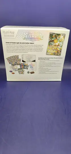 Pokemon TCG S&V Prismatic Evolutions Elite Trainer Box ETB FACTORY SEALED - Image 2