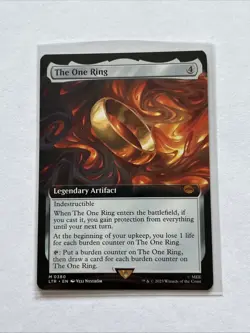 MTG Magic: The Gathering The One Ring EXTENDED ART LP LTR 380 - Image 1