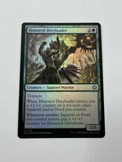 MTG Card Honored Dreyleader 0178 Foil Bloomburrow BLB NM SEE PICS Magic - Image 1