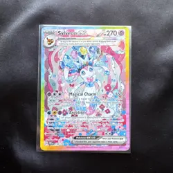 Pokemon Sylveon ex 156/131 Prismatic Evolutions Holo special illustration Rare - Image 1