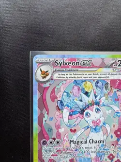 Pokemon Sylveon ex 156/131 Prismatic Evolutions Holo special illustration Rare - Image 5