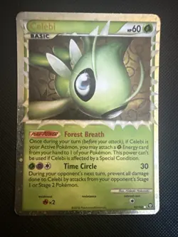 Pokemon TCG Celebi Prime Ultra Rare Holo Triumphant 2010 92/102 - Image 1