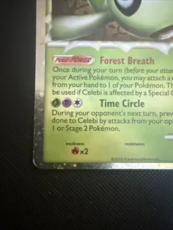 Pokemon TCG Celebi Prime Ultra Rare Holo Triumphant 2010 92/102 - Image 5