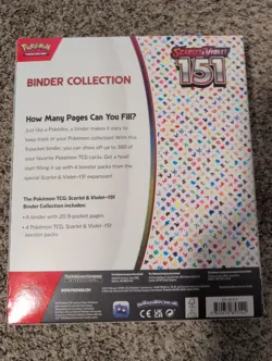 Pokemon TCG 151 Binder Collection Brand New Unopened New Factory sealed - Image 2