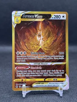 Arceus VSTAR GG70/GG70 Crown Zenith Secret Rare Gold Pokemon TCG - Image 1