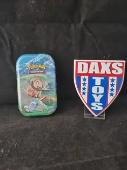 Pokemon TCG Sinnoh Stars Mini Tin Chimchar & Pachirisu New and Sealed. - Image 1