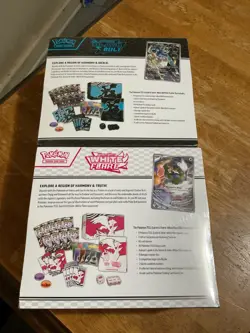 Pokemon Black Bolt and White Flare Elite Trainer Box ETB Set of 2 Sealed - Image 2