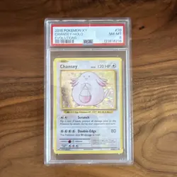 Pokemon TCG 2016 Evolutions Chansey 70/108 Holo Rare ENG PSA 8 - Image 1