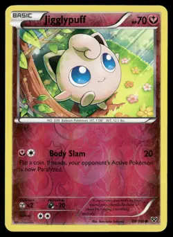 Jigglypuff 88/146 Common XY Pokemon Reverse Holo NM/M - Image 1