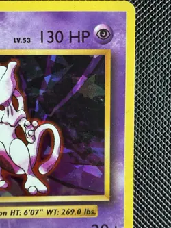 Pokemon TCG Mewtwo 51/108 Evolutions Holo Rare English 130 HP Basic 2016 - Image 2