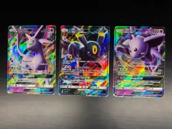 Pokemon Umbreon & Espeon GX 3 Card Lot - MP/HP - See Photos - Image 2