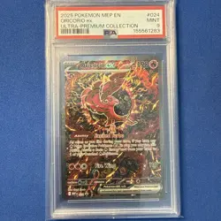 Pokemon Oricorio ex 024 Me: Mega Evolution Promo Holo PSA 9 - Image 1