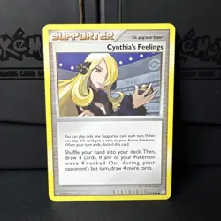Cynthia's Feelings 131/146 Holo Legends Awakened Pokemon 2008 Uncommon - Image 1