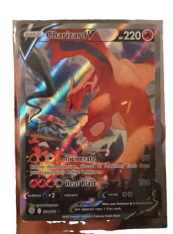 Charizard V 154/172 Brilliant Stars Ultra Rare Holo V 220 HP English - Image 1