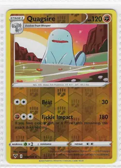 Quagsire 084/185 Rare Vivid Voltage Pokemon Reverse Holo Near Mint - Image 1