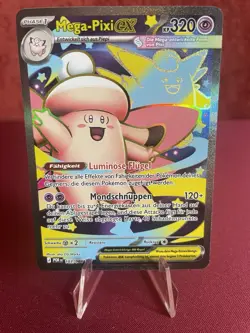 Mega Pixi ex 103/088 - Pokemon Karte POR Optimale Ordnung NM - Image 1
