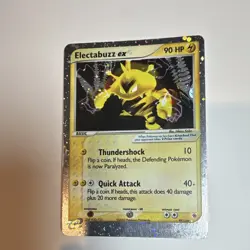 Electabuzz ex 97/109 Ruby & Sapphire Holo Ultra Rare English Pokemon TCG - Image 2