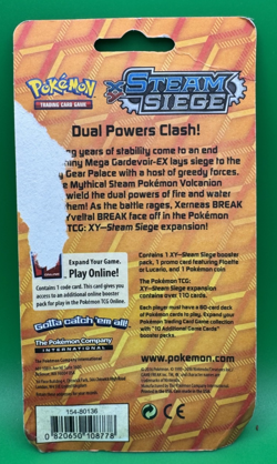 Pokemon TCG XY Steam Siege Checklane Blister - Floette Promo - (package worn) - Image 2