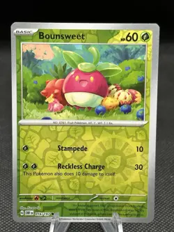 Bounsweet 016/197 Reverse Holo Common Obsidian Flames Pokemon TCG - Near Mint NM - Image 1