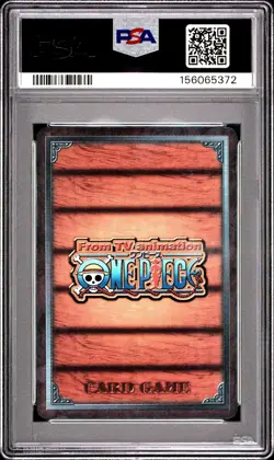 2003 Japanese One Piece CCG Proud To Be A Pirate W45 PSA 8 NM-MT Straw Hat Flag - Image 4