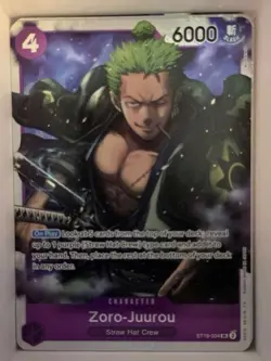 Starter Deck 18: PURPLE Monkey.D.Luffy #ST18-004 Zoro-Juurou Near Mint - Image 1