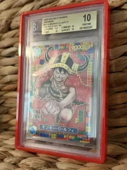 2025 One Piece Promo Japanese Monkey D Luffy PCC One Piece Day BGS 10 PRISTINE - Image 3