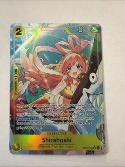 Shirahoshi OP12-102 Alternate Art SR Legacy Of The Master - Image 1