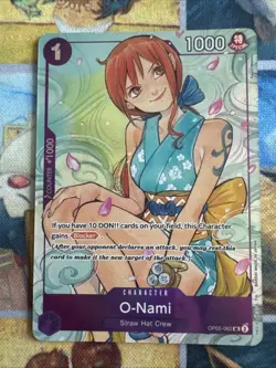 O-Nami OP05-062 UC ALT ART Illustration Box Vol.1 One Piece CCG - Image 1