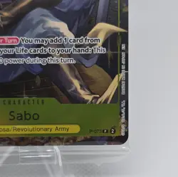 Sabo (Tin Pack Set Vol. 2) P-073 One Piece Promotion Cards Foil (*Sealed*) NM - Image 5