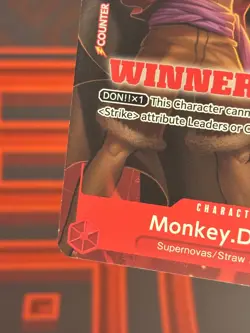 Monkey.D.Luffy - P-007 (Winner Pack Vol. 1) P-007 One Piece Promotion Card - Image 3