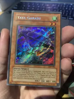 Yugioh Yata-Garasu Lod-000 Secret Unlimited Mint - Image 1