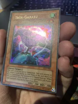 Yugioh Yata-Garasu Lod-000 Secret Unlimited Mint - Image 3